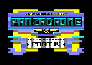 Panzadrome (S) (1985) [Dro Soft] screen shot title
